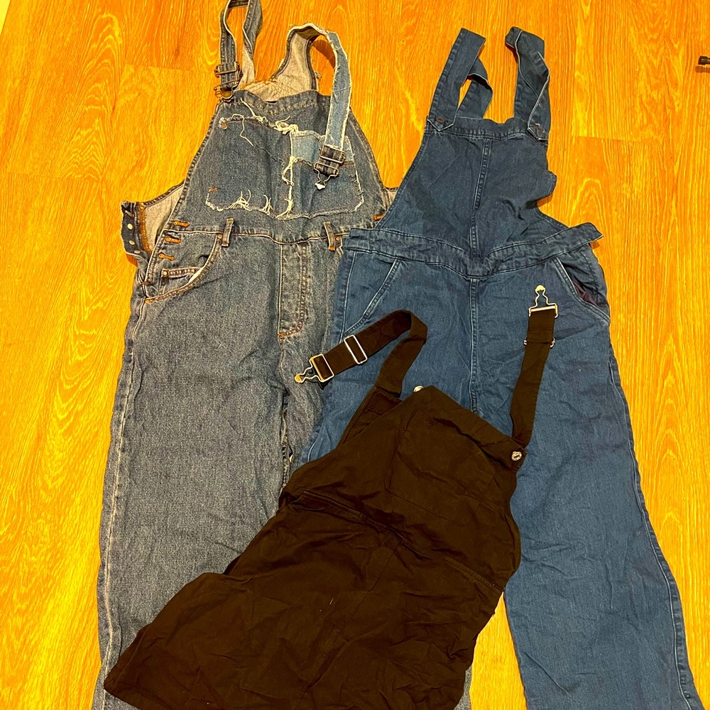 Bundle! 3 Overalls. Long, above the ankle & dress